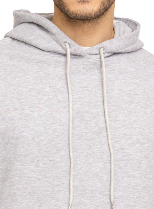 Grey Over Size Hoodie - Khotwh
