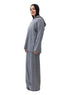 Grey Over Size Knitted Suit - Khotwh