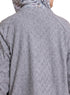 Grey RD - Patterned Sweater - Khotwh
