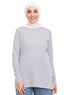 Grey Striped Long - Sleeve - Khotwh