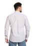 Grey Striped Oxford Shirt - Khotwh