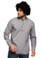 Grey Striped Shirt - Khotwh