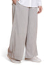 Grey Velvet Wide Leg (W) - Khotwh