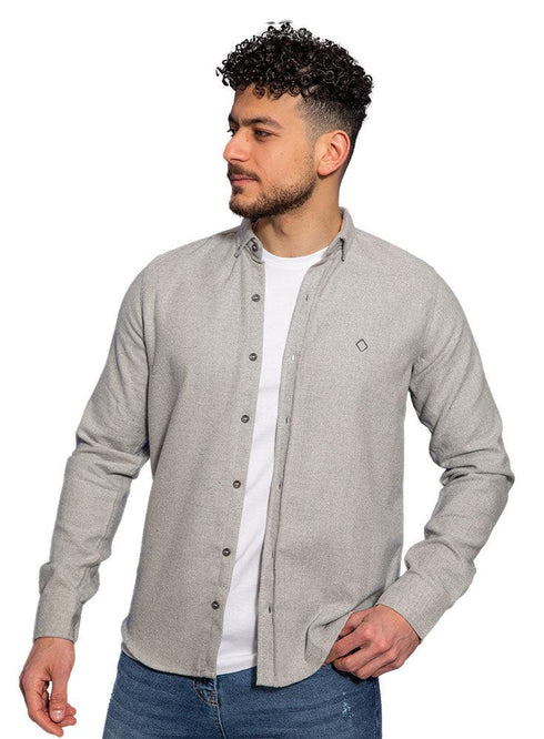 Grey Viyella Shirt - Khotwh