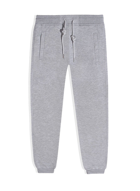 Grey Winter Elastic Sweatpant - Khotwh