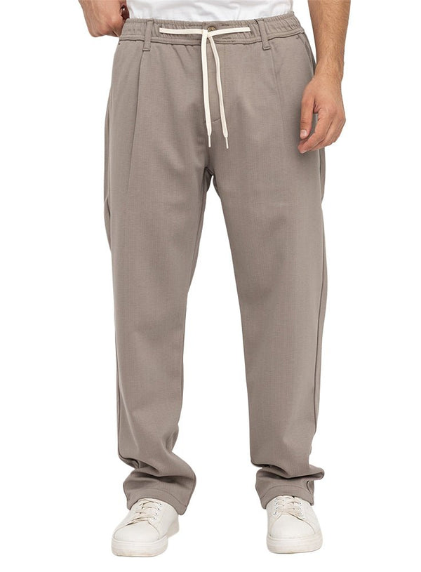 Grey Winter Straight Leg Pant - Khotwh