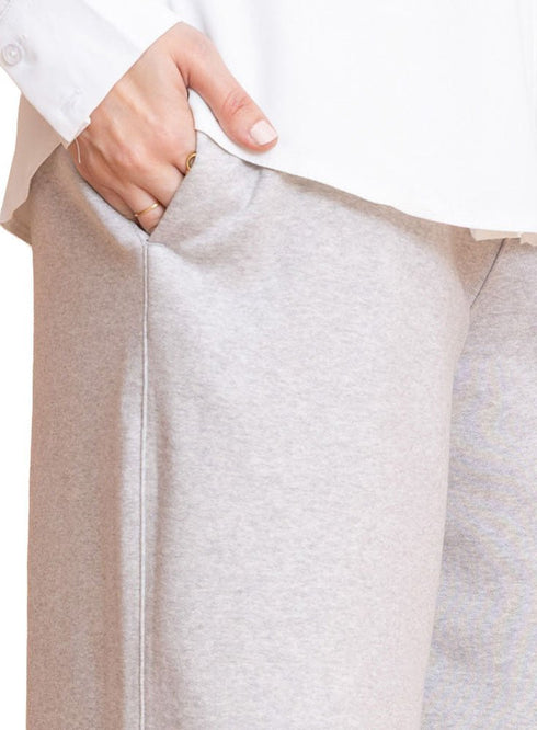 Grey Winter Wide Leg (W) - Khotwh
