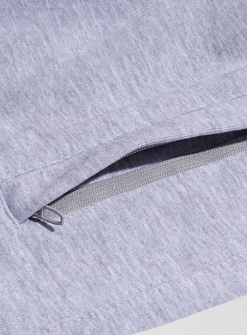 Grey Zipper - Melton Wide Leg - Khotwh