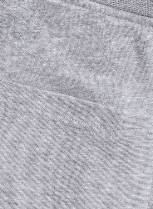 Grey Zipper Sweatpant - Khotwh
