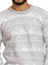 Grey*Off - white Design 2426 S - Round Pullover - Khotwh
