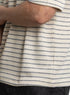 Grey*Off - white Design 3042 NF - Striped Round T-Shirt - Khotwh