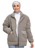 Gunmetal Puffer Jacket 2 - Khotwh