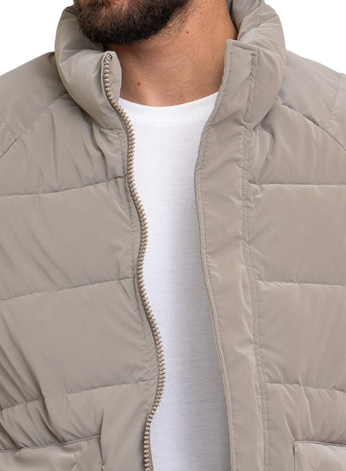 Gunmetal Puffer Jacket 2 - Khotwh