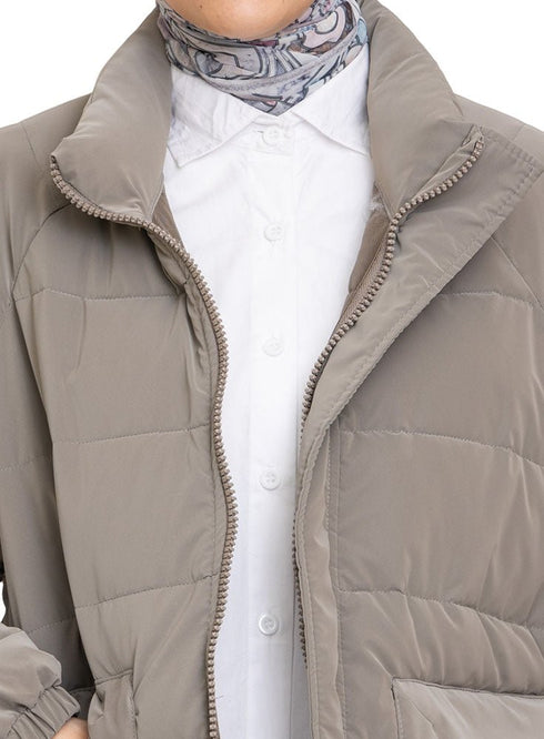 Gunmetal Puffer Jacket 2 - Khotwh