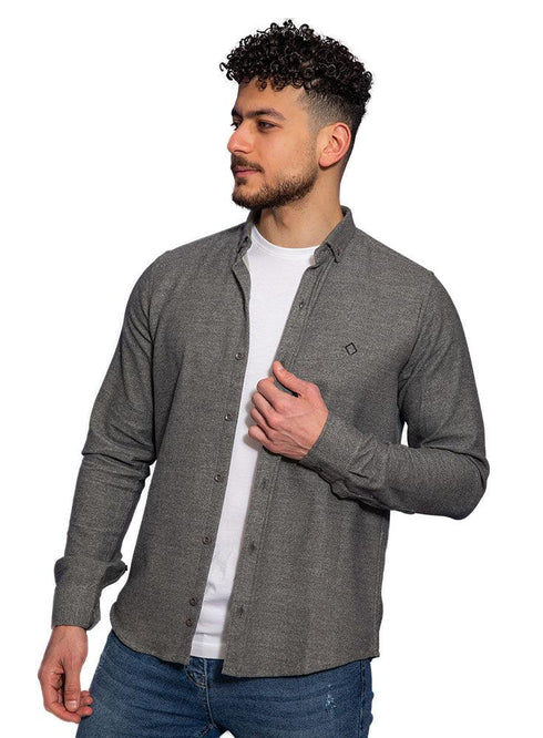 Gunmetal Viyella Shirt - Khotwh