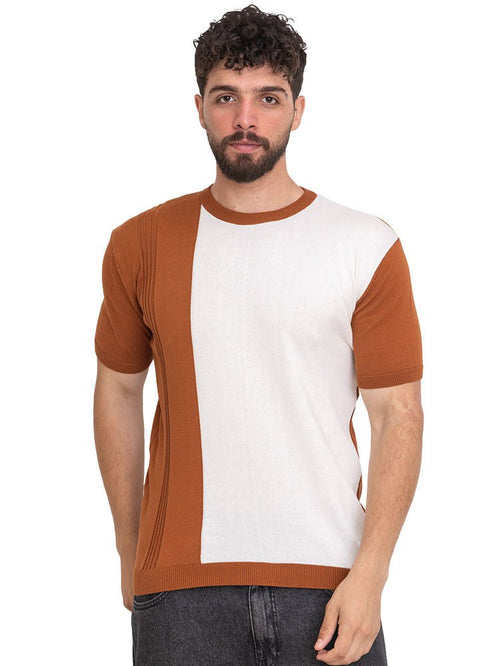 Hafan F - S.Knit Round T-shirt - Khotwh
