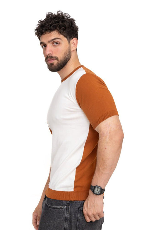 Hafan F - S.Knit Round T-shirt - Khotwh
