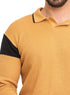 Hafan F - Striped Polo Neck Pullover Design 1 - Khotwh