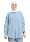 Heart - Ice E - Over Size Denim Shirt - Khotwh