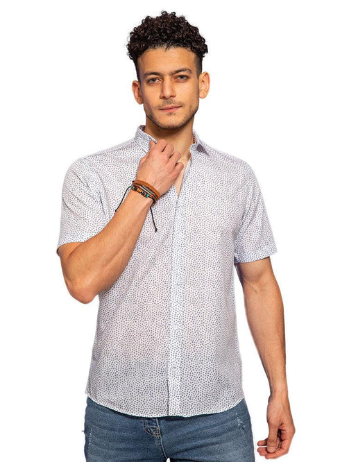 Herb Printed Half - Shirt - Khotwh