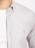 Hexa Silver Oxford Shirt - Khotwh