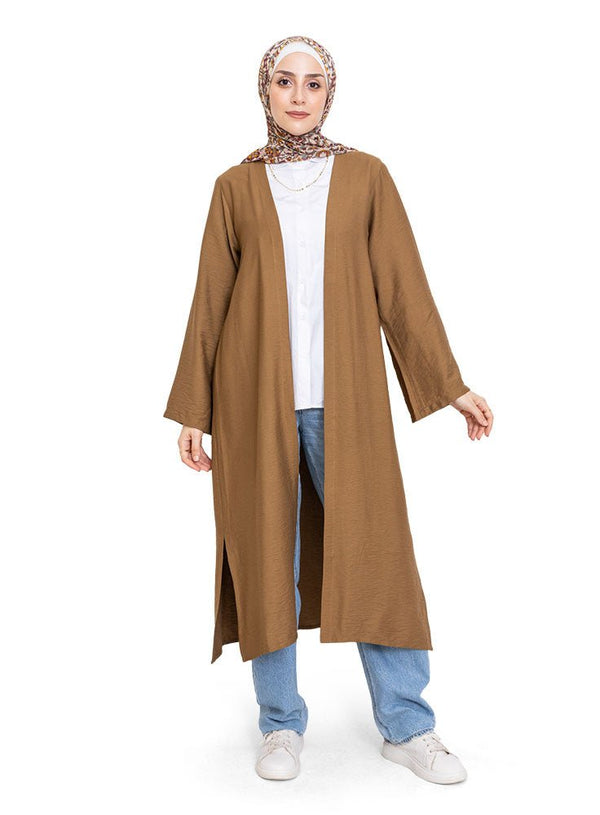 Honey Linen Kimono - Khotwh