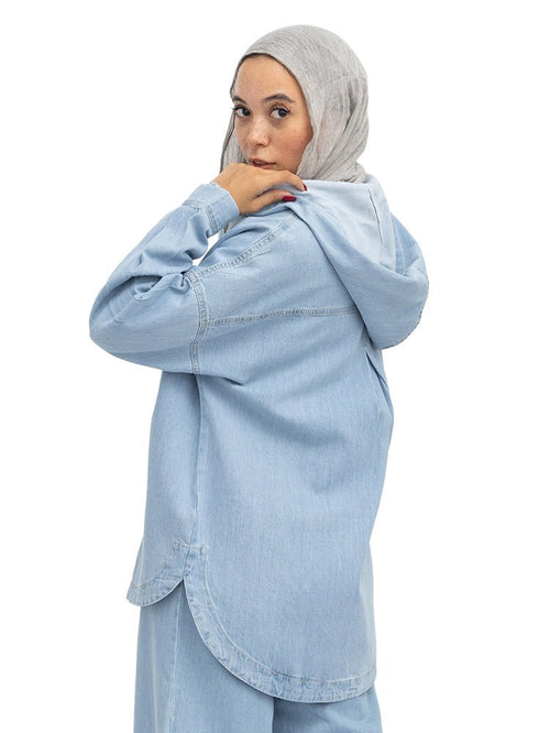 Ice Denim Cur.Shirt - Khotwh