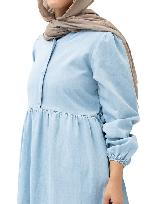 Ice Denim Dress - Khotwh