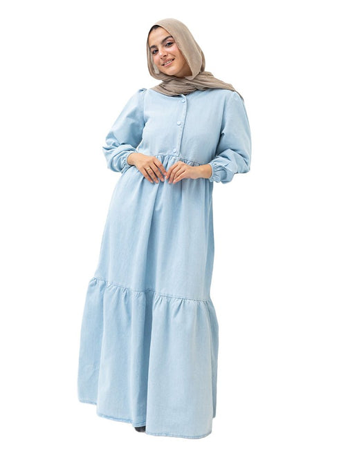 Ice Denim Dress - Khotwh