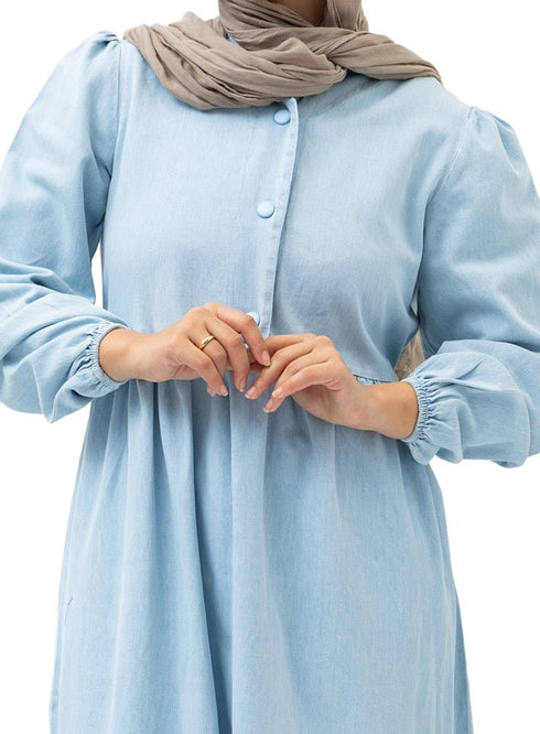 Ice Denim Dress - Khotwh