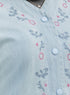 Ice- Design 7113 Embroidered Denim Dress - Khotwh