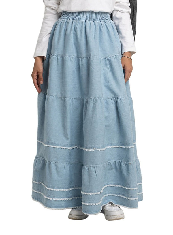 Ice - Design 7545 Denim Skirt - Khotwh