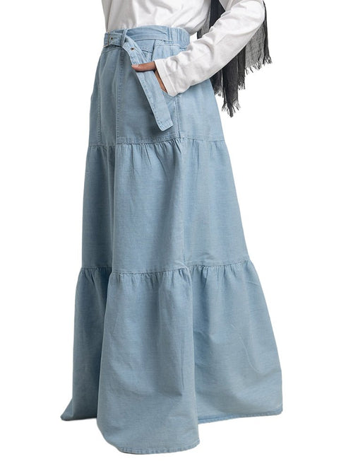 Ice - Design 7581 Denim Skirt - Khotwh