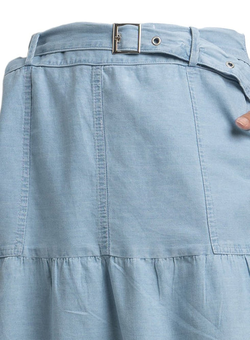 Ice - Design 7581 Denim Skirt - Khotwh