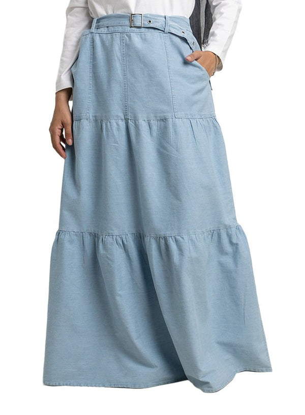 Ice - Design 7581 Denim Skirt - Khotwh