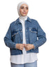 Ice Embroidered - Jacket Jeans - Khotwh