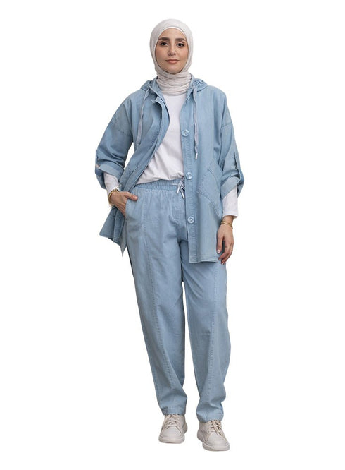 Ice O.V Jeans Shirt - Khotwh