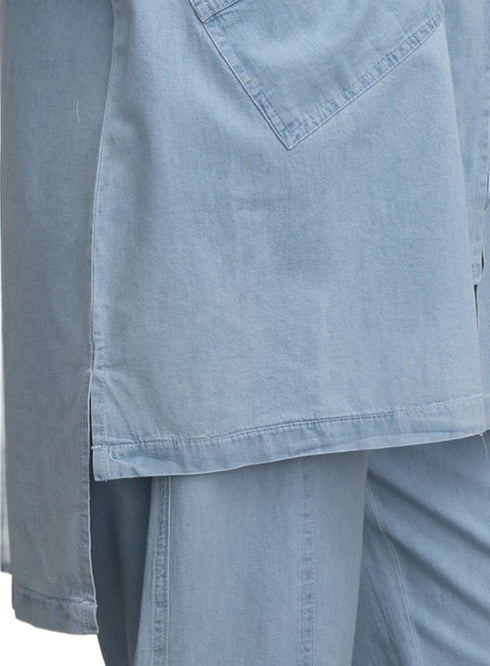 Ice O.V Jeans Shirt - Khotwh