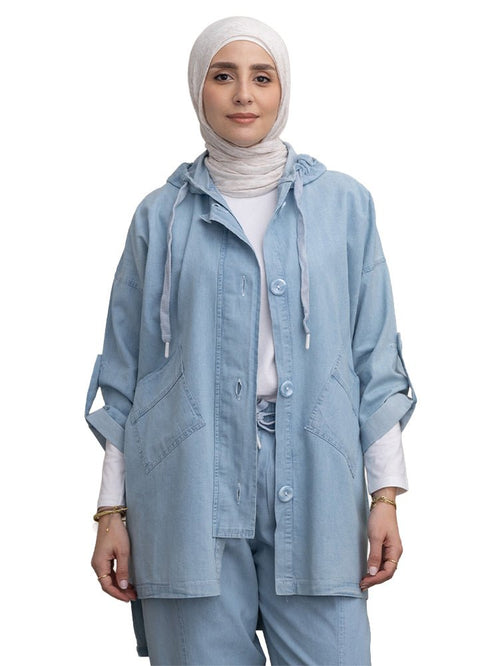 Ice O.V Jeans Shirt - Khotwh