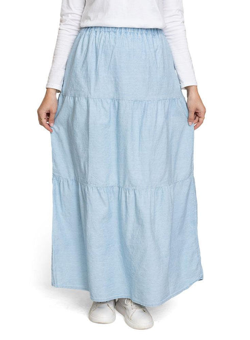 Ice Prairie Jeans Skirt - Khotwh
