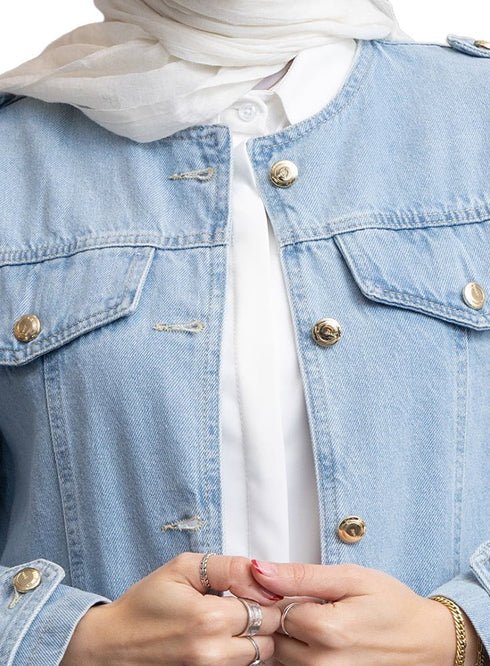 Ice Round Jacket Jeans - Khotwh