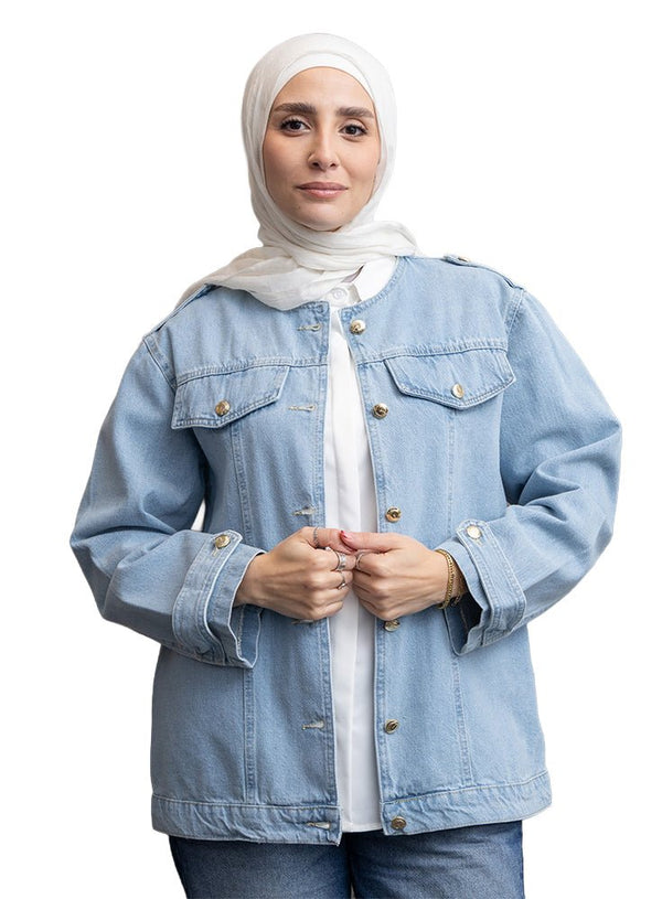 Ice Round Jacket Jeans - Khotwh