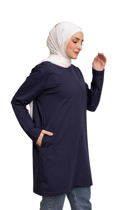 Indigo Basic Tunic - Khotwh
