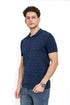 Indigo Design 1 - F - Polo Neck T-Shirt - Khotwh