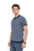 Indigo Design 3 - F - Polo Neck T-Shirt - Khotwh