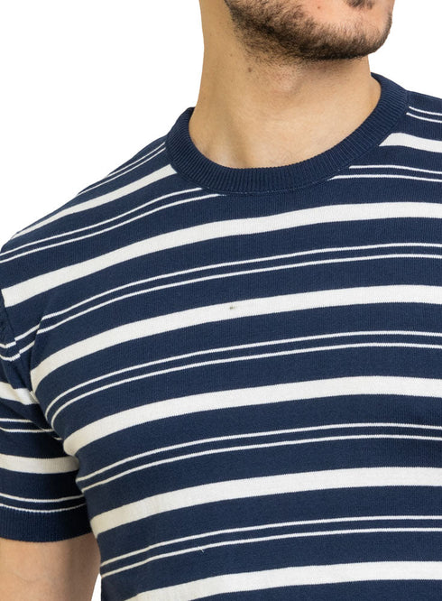 Indigo F - S1 - Round Neck Pullover - Khotwh