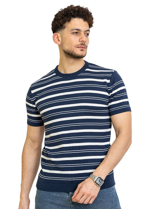 Indigo F - S1 - Round Neck Pullover - Khotwh
