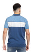 Indigo F - Zipper Polo Knit T-Shirt - Khotwh