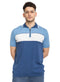 Indigo F - Zipper Polo Knit T-Shirt - Khotwh