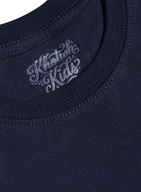 Indigo Kids Round T-Shirt - Khotwh